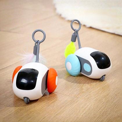 Imagem de Brinquedo Carrinho Gatos Pet Interativo Elétrico USB