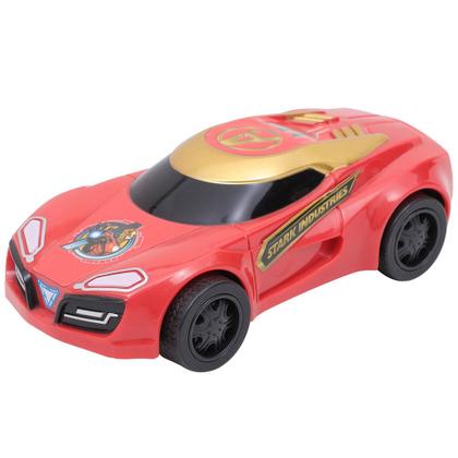 Imagem de Brinquedo Carro Carrinho Fricção Meninos Marvel Filme Vingadores Homem De Ferro ABS EBN Kids