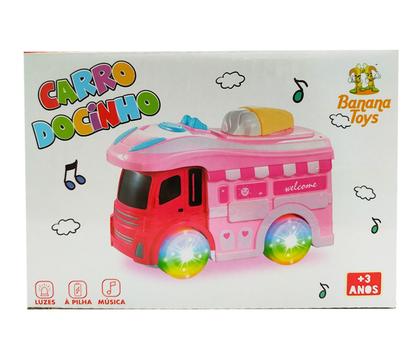 Imagem de Brinquedo Carro do Docinho com Luz e Som - Banana Toys