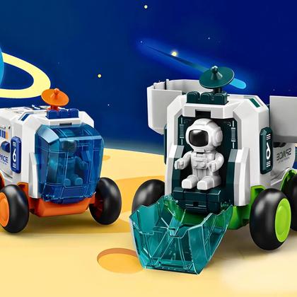 Imagem de Brinquedo Carro Espacial Infantil com Astronauta Laranja