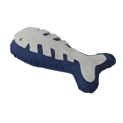 Imagem de Brinquedo Catnip Gato Peixe Recreativo Pet Feltro Gastrobel