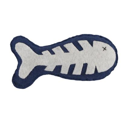 Imagem de Brinquedo Catnip Gato Peixe Recreativo Pet Feltro Gastrobel