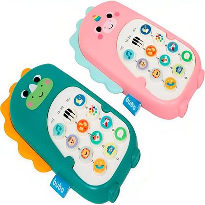 Imagem de Brinquedo Celular Bilíngue Dino Zoo 17091 - Buba