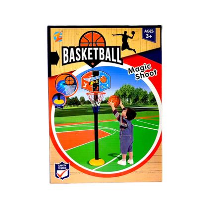 Imagem de Brinquedo Cesta De Basquete Tabela Infantil Regulável Completo.