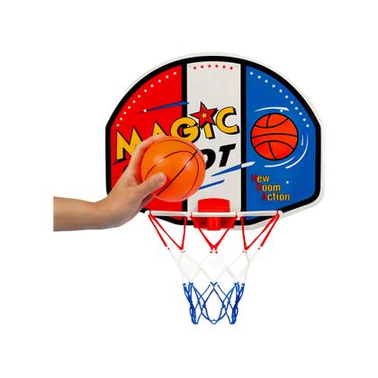 Imagem de Brinquedo Cesta De Basquete Tabela Infantil Regulável Completo.