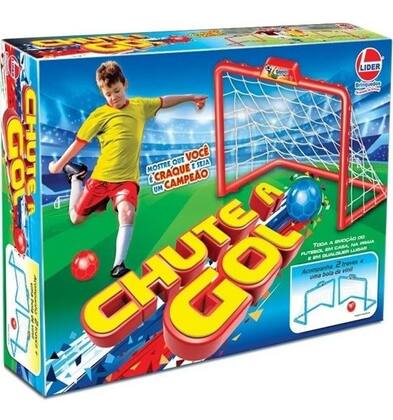 Imagem de Brinquedo Chute A Gol Com Bola E Mini Trave Preto Lider 309