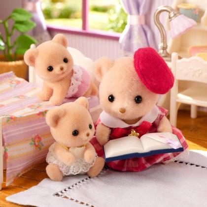 Imagem de Brinquedo Colecionáveis Gêmeos Urso Biscoito - Sylvanian Families