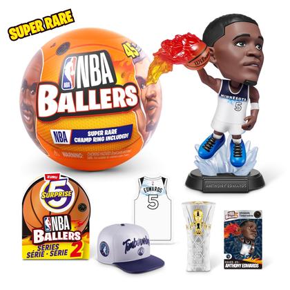 NBA BALLERS フィギュア　セット♪ Brinquedo colecionável de basquete 5 Surprise NBA Ballers Series 2