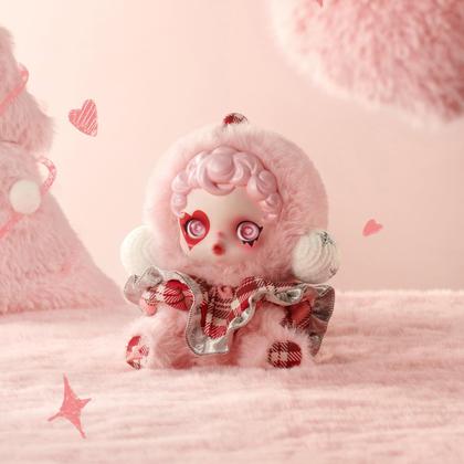 Brinquedo colecionável POP MART SKULLPANDA Winter Symphony Plush