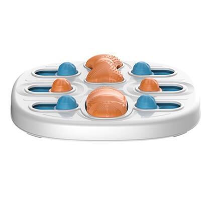 Imagem de Brinquedo Comedouro Interativo Cachorro Pet Cao Petisco Raçao Quebra Cabeça Comida Comportamento Mordedor Recompensa Alimentador Educativo