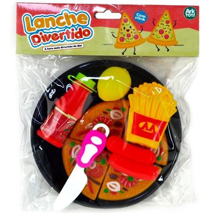 Imagem de Brinquedo Comidinha Hora Do Lanche Batatinha Pizza Salsicha