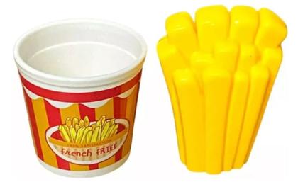 Imagem de Brinquedo Comidinha Mini Hamburguer Refri e Batata Frita Fast Food