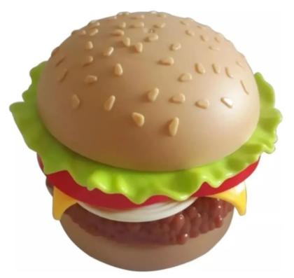 Imagem de Brinquedo Comidinha Mini Hamburguer Refri e Batata Frita Fast Food