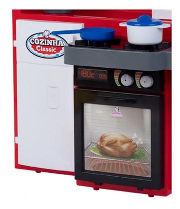 Imagem de Brinquedo Cozinha Classic Fogão Para Menino Cotiplás 2437