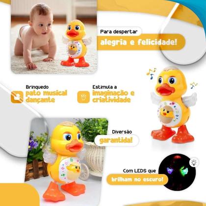 Imagem de Brinquedo Criativo Patinho Musical Para Menina Em Estoque