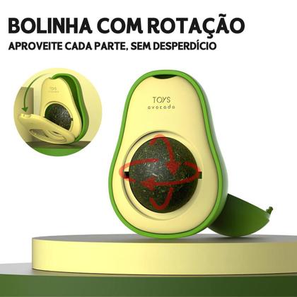 Imagem de Brinquedo De Abacate Com Catnip Para Gatos