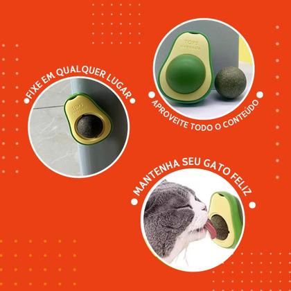 Imagem de Brinquedo De Abacate Com Catnip Para Gatos