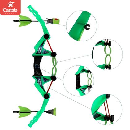 Imagem de Brinquedo de Arco e Flecha com Lança Dardos para Adolescente - Castela