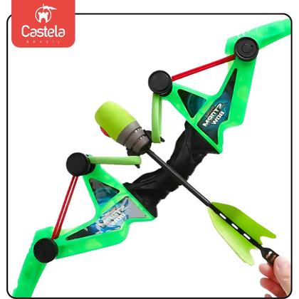 Imagem de Brinquedo de Arco e Flecha com Lança Dardos para Adolescente - Castela