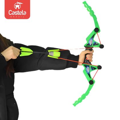 Imagem de Brinquedo de Arco e Flecha com Lança Dardos para Adolescente - Castela