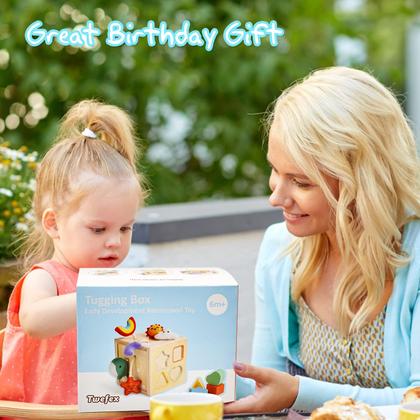 Imagem de Brinquedo de atividade Twefex Pull String Montessori de 6 a 12 meses