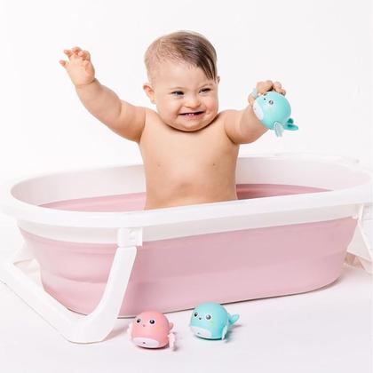 Imagem de Brinquedo De Banho Baleia Azul Buba 13608