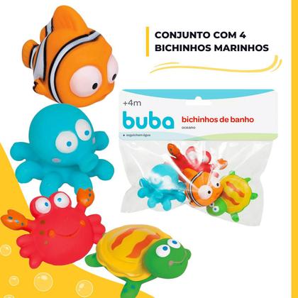 Imagem de Brinquedo De Banho Bichinhos Infantil Para Banheira