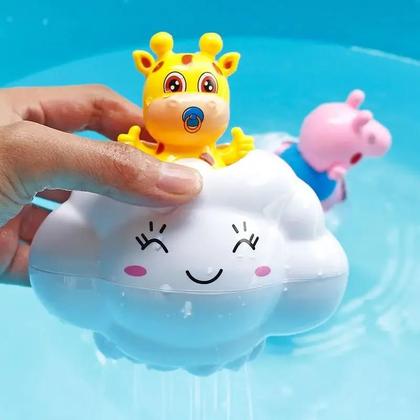 Imagem de Brinquedo de Banho para Bebê - Nuvens de Natação com Pulverizador de Água