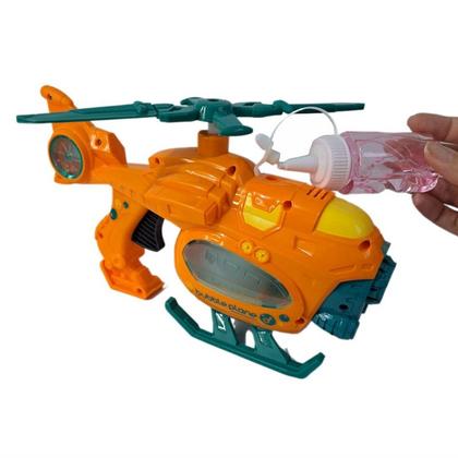 Imagem de Brinquedo de Bolhas Tropical Helicóptero Festas para o Verão