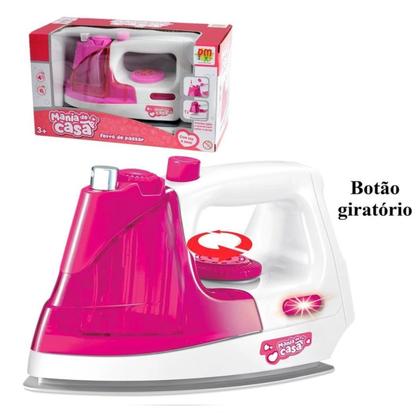 Imagem de Brinquedo De Casa Aspirador De Pó e Ferro de Passar Roupas