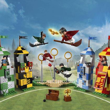 Imagem de Brinquedo de construção LEGO Harry Potter 75956 Quidditch Match 7-14y