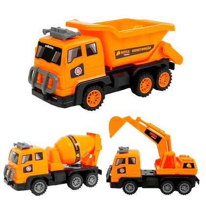Imagem de Brinquedo De Construção Mega Trucks Com Controle Remoto E Rodas Livres 2 Em 1