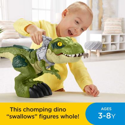 Imagem de Brinquedo de dinossauro Fisher-Price Imaginext Jurassic World T. rex