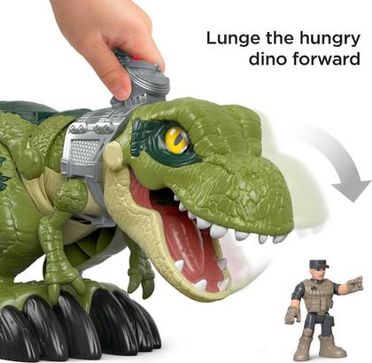 Imagem de Brinquedo de dinossauro Fisher-Price Imaginext Jurassic World T. rex