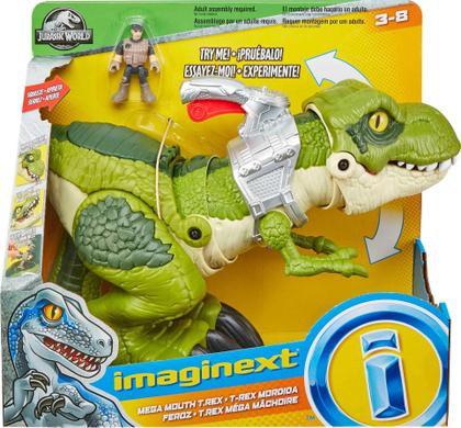 Imagem de Brinquedo de dinossauro Fisher-Price Imaginext Jurassic World T. rex