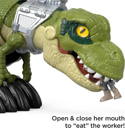 Imagem de Brinquedo de dinossauro Fisher-Price Imaginext Jurassic World T. rex