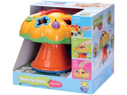 Imagem de Brinquedo de Encaixar Diver For Baby - Cogumelo Divertoys
