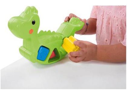 Imagem de Brinquedo de Encaixar Lino Leaning Dino Chicco