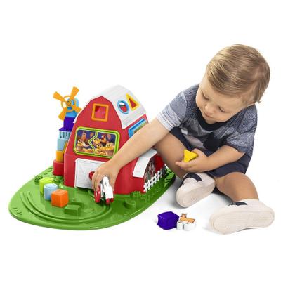 Imagem de Brinquedo de Encaixe Educativo Fazendinha TaTeTi