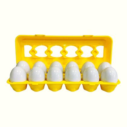 Imagem de Brinquedo de Encaixe Ovos de Formas e Cores - Polibrinq