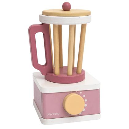Imagem de Brinquedo De Madeira Kit Liquidificador Com Frutas Büp Baby