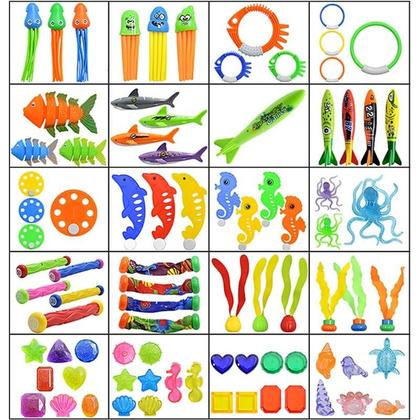 Imagem de Brinquedo De Mergulho Para Crianças, Flutuador De Plástico Para Treinamento Subaquático, Acessórios