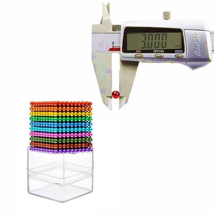 Imagem de Brinquedo de mesa Magnetic Balls Building 1000 unidades para alívio do estresse