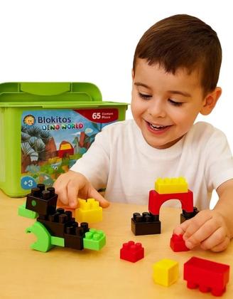 Imagem de Brinquedo de Montar Blokitos Divertido Kitstar