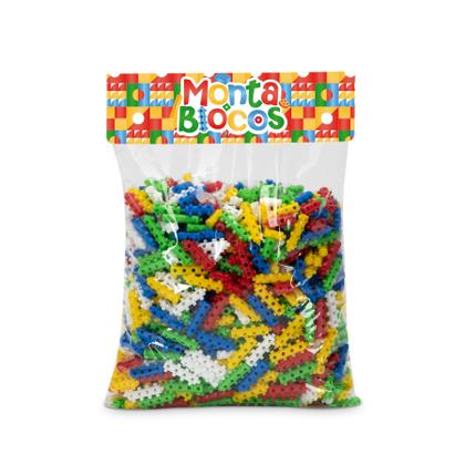 Imagem de Brinquedo de Montar Play Pinos Coloridos com Encaixes Firmes Blocos de Montar Mágicos