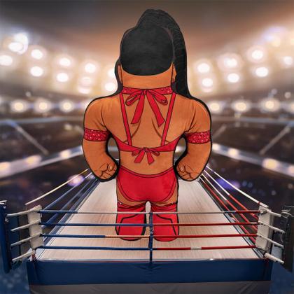 Imagem de Brinquedo de pelúcia Bleacher Creatures WWE Bianca Belair 24 polegadas