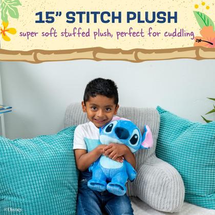 Imagem de Brinquedo de Pelúcia Disney Baby Lilo & Stitch - 38cm