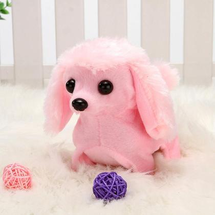 Imagem de Brinquedo de pelúcia elétrico será chamado de brinquedo infantil de cachorro robô inteligente