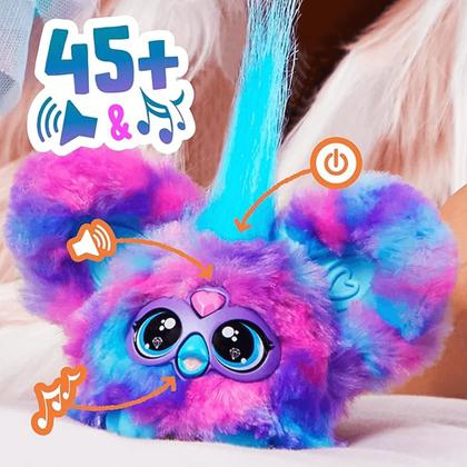 Brinquedo De Pelúcia Eletrônico Furby Furblets Luv-Lee Mini