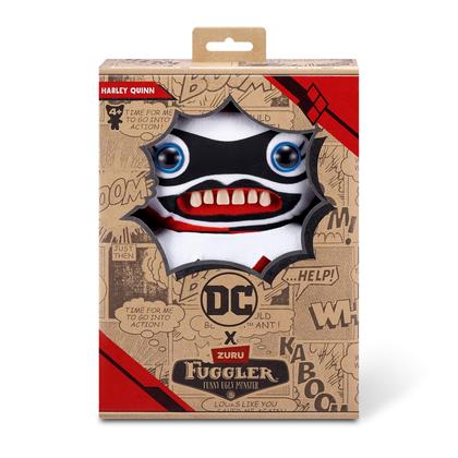 fuggler　ＤＣコラボ　ハーレークイーン Brinquedo de pelúcia Fuggler x DC da ZURU Funny Ugly Monster